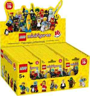 Foto: Lego 71013 minifiguren serie 16 doos van 60 stuks