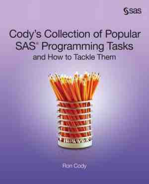 Foto: Cody s collection of popular sas programming tasks and how to tackle them