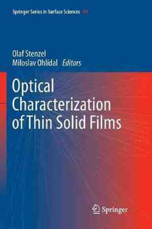 Foto: Springer series in surface sciences optical characterization of thin solid films