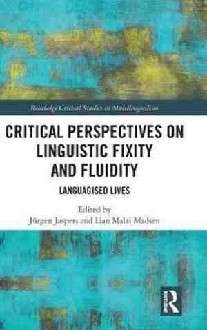 Foto: Routledge critical studies in multilingualism  critical perspectives on linguistic fixity and fluidity