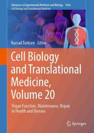 Foto: Advances in experimental medicine and biology 1436   cell biology and translational medicine volume 20