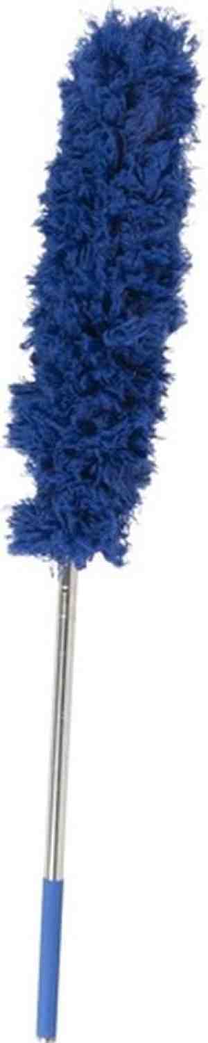 Foto: Extra lange telescopische plumeau blauw 80 280 cm   uitschuifbaar   xxl duster   schoonmaken