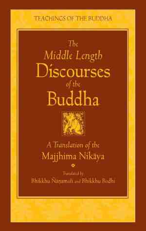 Foto: Middle length discourses of the buddha h