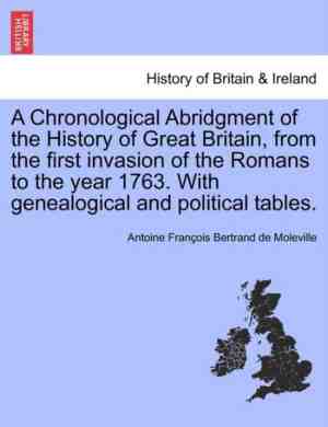 Foto: A chronological abridgment of the history of great britain from the first invasion of the romans to the year 1763  with genealogical and political tables 