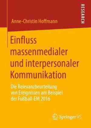 Foto: Einfluss massenmedialer und interpersonaler kommunikation