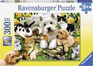 Foto: Ravensburger puzzel dierenvriendjes   legpuzzel   300xxl stukjes