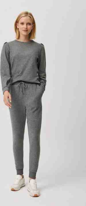 Foto: Lounge joggingbroek dames ym superzacht grey melange