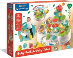 Foto: Baby clementoni   interactieve activiteitentafel   activity center   speeltafel   met blokken ballen en glijbaan   10 36 maanden