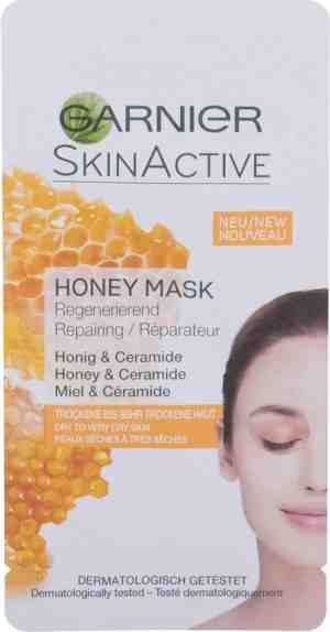 Foto: Garnier skinactive face herstellend honing masker honing ceramide droge tot zeer droge huid   8ml   gezicht masker