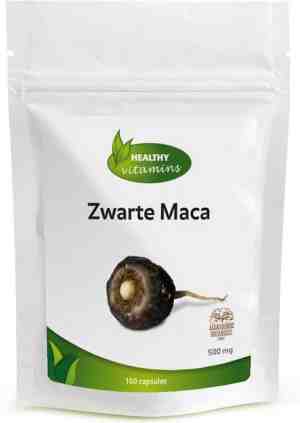 Foto: Zwarte maca 100 capsules vitaminesperpost nl