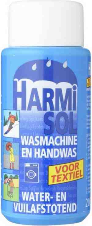 Foto: Harmisol waterdicht wasmachine en handwas   200 ml   textielbehandelaar