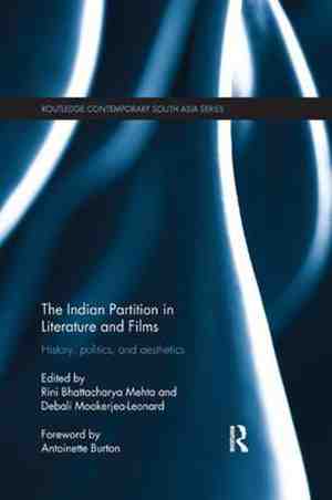 Foto: Routledge contemporary south asia series the indian partition in literature and films