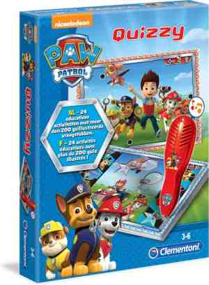 Foto: Clementoni   paw patrol quizzy   educatief spel   met interactieve pen   het leerzame schoencadeautje   3 6 jaar