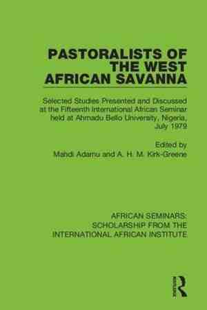 Foto: African seminars  scholarship from the international african institute  pastoralists of the west african savanna