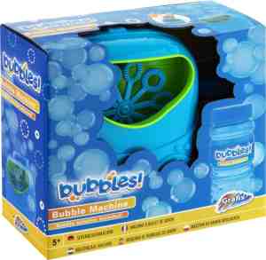 Foto: Grafix bubble machine   draagbare bellenblaasmachine voor kinderen met bubble solution inbegrepen   honderden bubbels in verschillende maten en vormen   geschikt voor 5 jaar en ouder   perfect voor feestjes en buitenplezier
