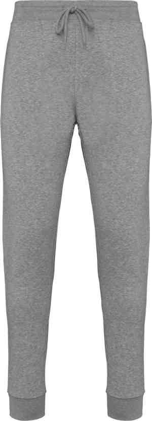 Foto: Biologische heren joggingbroek moon grey heather l