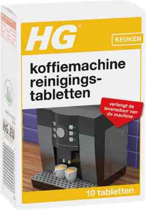 Foto: Hg universele reinigingstabletten voor koffiemachines   3 stuks  