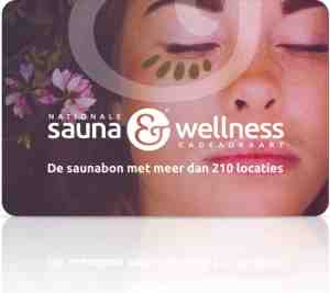 Foto: Nationale sauna wellness cadeaukaart 30 