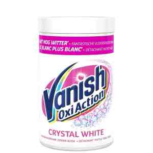 Foto: Vanish oxi action crystal white poeder voor witte was 600 gram