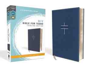 Foto: Niv bible for teens thinline edition leathersoft blue red letter comfort print