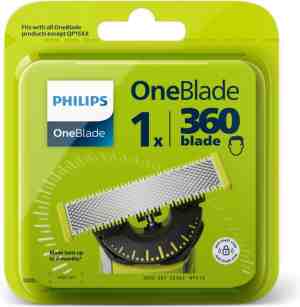 Foto: Philips oneblade 360 blade   qp41030   vervangmesjes   verpakking van 1