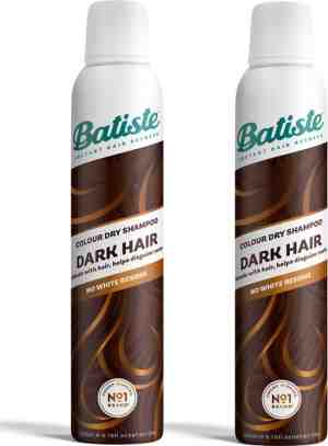 Foto: Batiste   dark deep brown droogshampoo dry shampoo 2 stuks   dames   200 ml