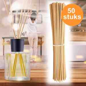 Foto: Renalux geurstokjes navulling   geschikt voor geurstokjes rituals   geurverspreiders   geurdiffuser   losse geurstokjes   bamboe stokjes   creer je eigen huisparfum   50 stuks