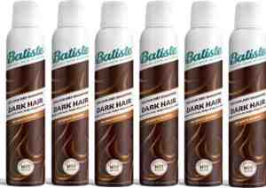 Foto: Batiste dark hair droogshampoo   voordeelverpakking   6 x 200 ml 