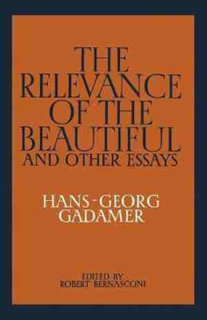 Foto: The relevance of the beautiful and other essays