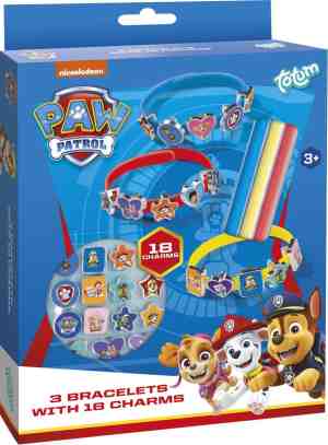 Foto: Paw patrol sieradenset 3 armbandjes met 18 schuifbedels maken totum hobbyset