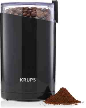 Foto: Krups f20342   koffiemolen   zwart
