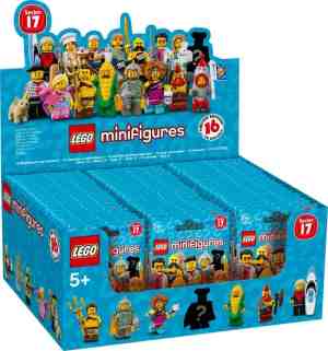 Foto: Lego 71018 minifiguren serie 17 doos van 60 stuks