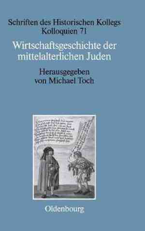 Foto: Schriften des historischen kollegs  wirtschaftsgeschichte der mittelalterlichen juden