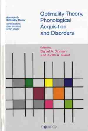 Foto: Optimality theory phonological acquisition and disorders