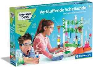 Foto: Clementoni wetenschap spel   verbluffend scheikunde   experimenteerdoos   laboratorium speelgoed   8 jaar