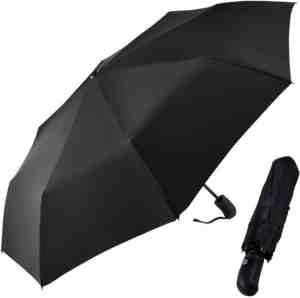 Foto: Oneiro s luxe automatische stormparaplu maria zwart 108x57 cm opvouwbaar windproof tot 130km p u 