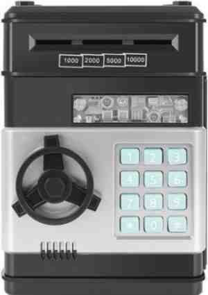 Foto: Kluis voor kinderen number bank speelgoed speelgoedkluis met geluid en licht elektronische geldautomaat