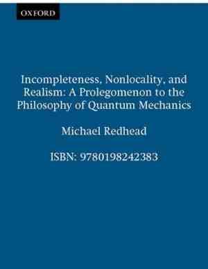 Foto: Clarendon paperbacks  incompleteness nonlocality and realism