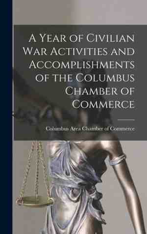 Foto: A year of civilian war activities and accomplishments the columbus chamber commerce