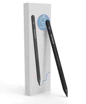 Foto: Stylus pen   alternatief apple pencil   geschikt voor apple ipad modellen vanaf 2018   active stylus pencil nieuwste generatie   handdetectie   zwart