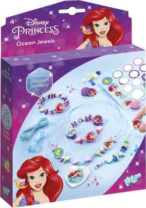 Foto: Disney princess zee sieraden armbandjes maken oceaanthema totum knutselset 3 prinsessen armbandjes en 1 halsketting cadeautip vakantie