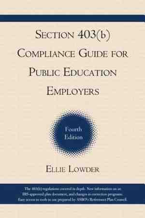 Foto: Section 403 b compliance guide for public education employers