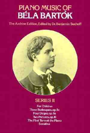 Foto: Piiano music of bela bartok  second in the archive edition incorporating composers corrections