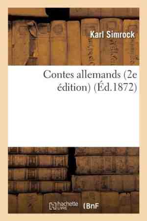 Foto: Contes allemands 2e edition