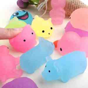 Foto: Mochi squishy fidget toys soft animal mochies set van 6 stuks   schoencadeautjes sinterklaas