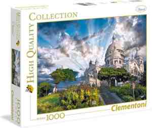 Foto: Clementoni legpuzzel high quality puzzel collectie montmartre 1000 stukjes volwassenen
