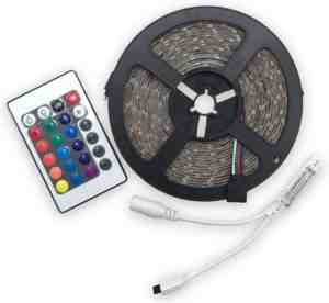 Foto: Rgb led strip 5m inclusief afstandsbediening excl voeding