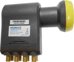 Foto: Humax lnb 182 s low noise block downconverter 107 1275 ghz zwart goud