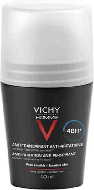 Foto: Vichy body antiperspirant 48h roll on white cap 50 ml deodorant