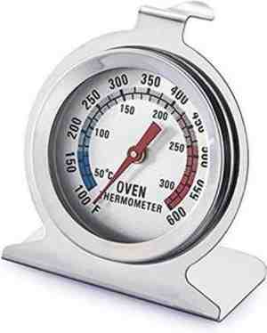 Foto: Brandnewcake oventhermometer   voor oven bbq   keukenkook thermometer   temperatuurmeter rvs   ophangbaar